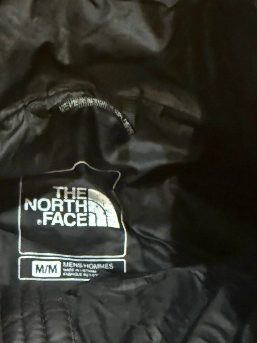 The North Face adult black Quilted Puffer Jacket